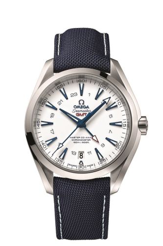 Omega Seamaster Aqua Terra 150M Co-Axial 43 GMT Titanium / White / GoodPlanet